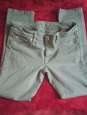 DL1961 Sage Green Slim Jeans